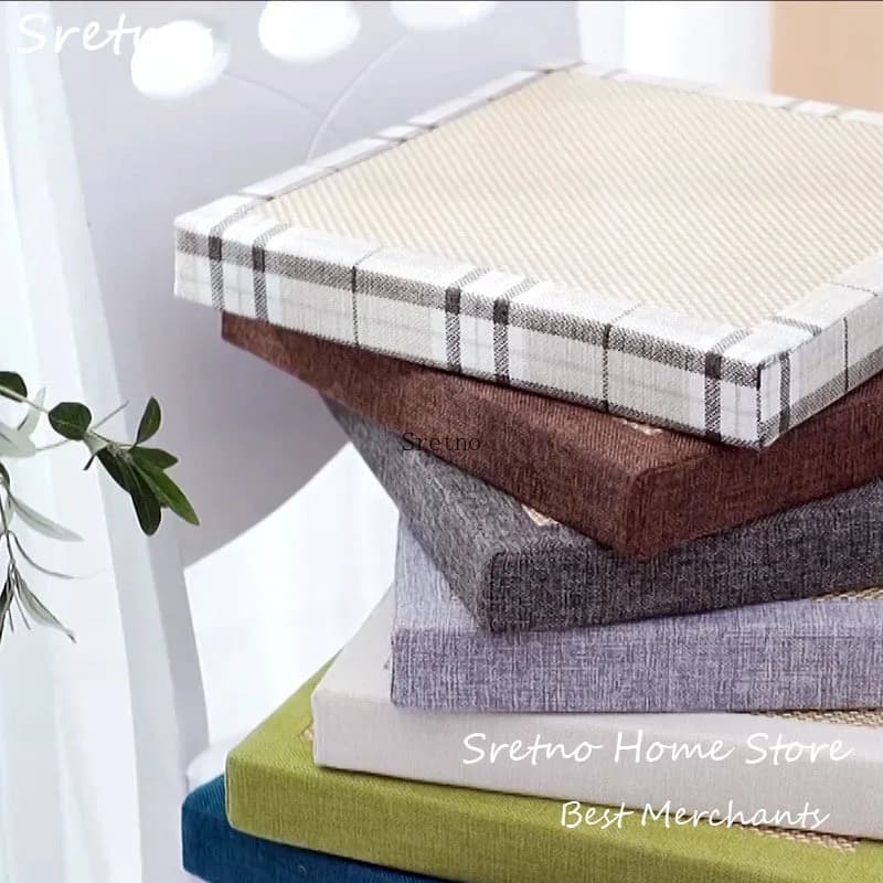 Seat cushion in cotton memory foam Seat cushions for dining chair Bearing for fart with growing height for children thickened Home decor