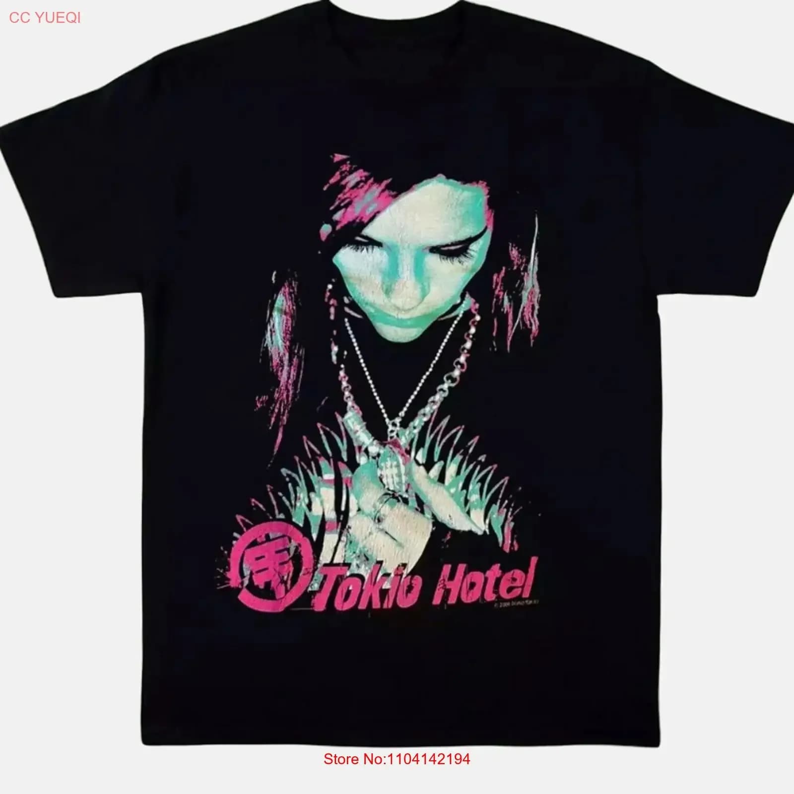 Tokio Hotel Band T Shirt vintage Washed Comfortable Slightly fashion designer clothes Unisex Top For Everyday Wear Casual Soft