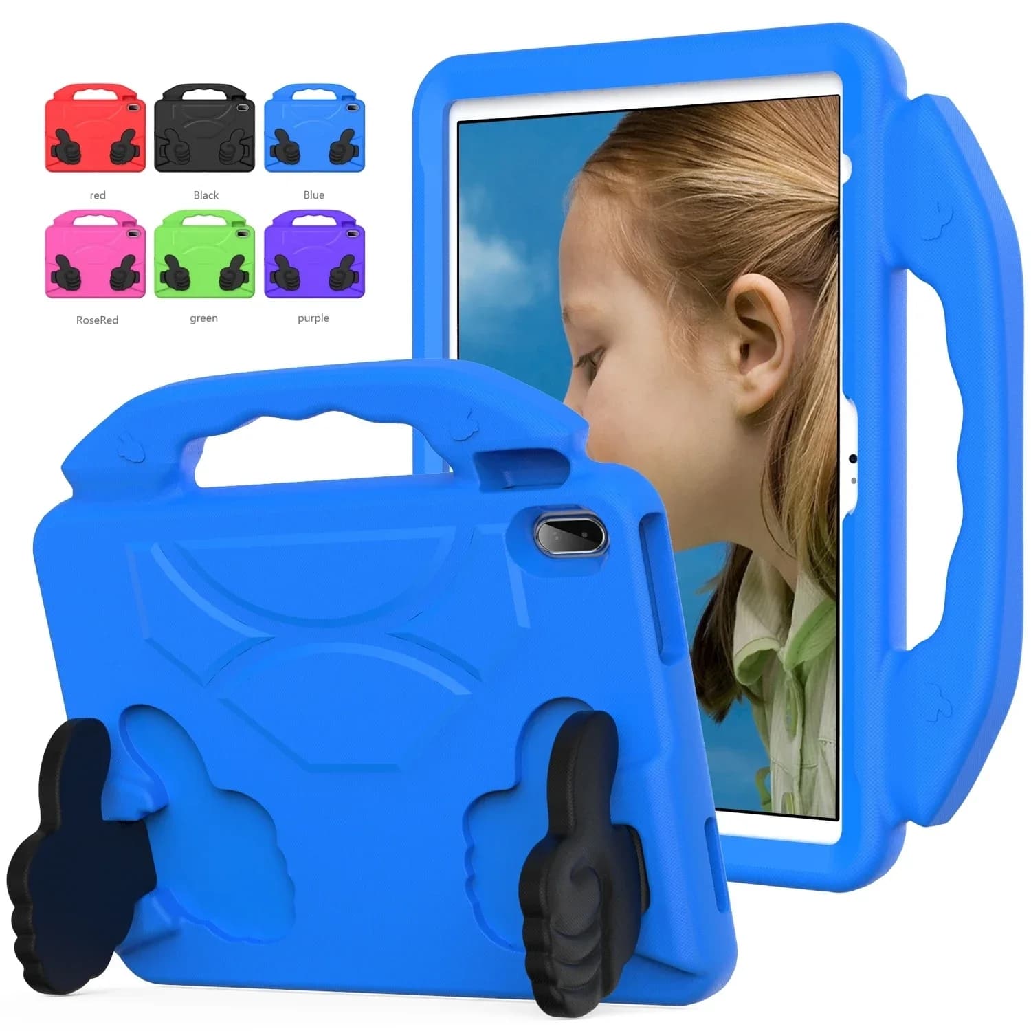 EVA Kids Safe Case For iPad Air Pro 11 2024 10 10th 2022 10.9 10.2 9th 8th 7th Cover Air 4 5 Pro 10.5 11 2020 2021 Mini 6 5 4 3