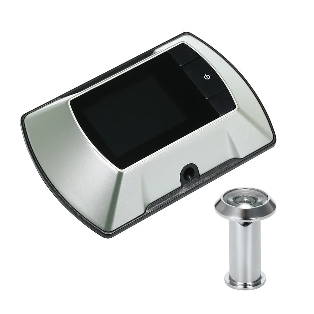 Videocitofono Wireless con Schermo LCD da 2,4 Pollici, Telecamera Spioncino Digitale, Monitor di Sicurezza per Porta di Casa e Appartamento