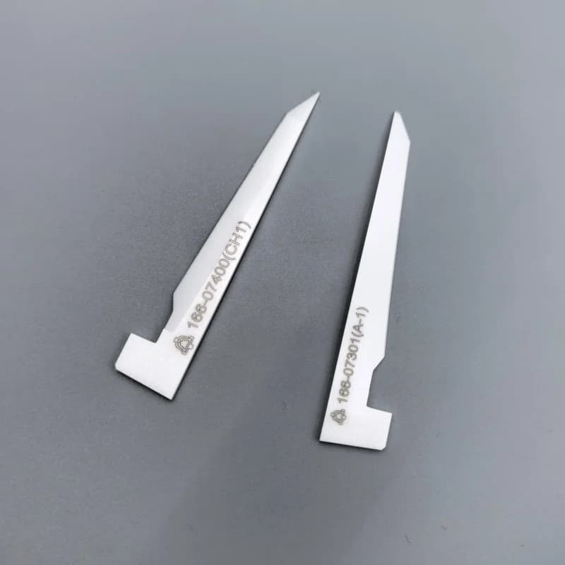 Sewing Machine parts KNIVES Good quality 166-07301 166-07400 FOR JUKI APW-192 Ceramic material Super Durable Material