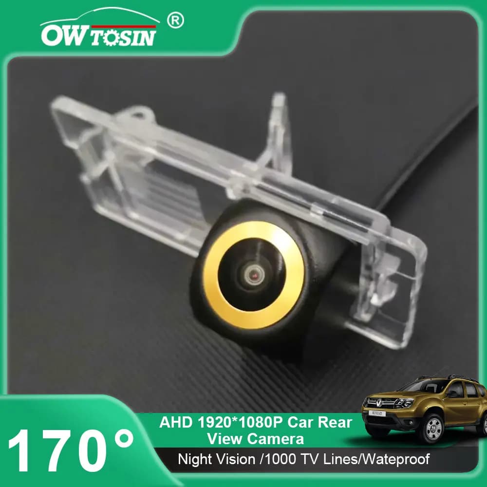 AHD 720P/1080P Golden Lens Car Rear View Camera For Renault Megane 3 III 2002~2008 Laguna III 2 Fluence Scenic Vehicle Camera