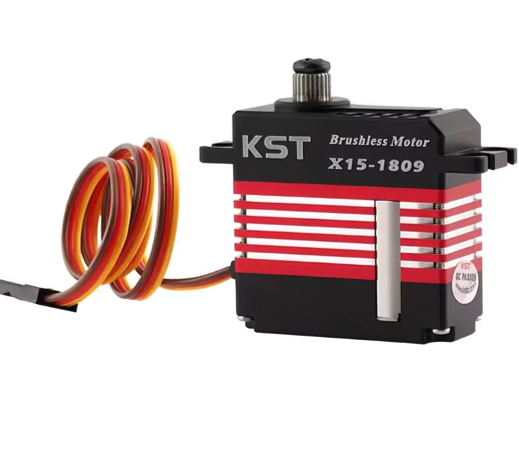 KST X15-1809 V8.0 Brushless HV Mini Swash Plate Servo ciclico 24Kgf.cm 0,07sec per elicotteri RC