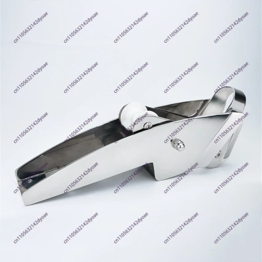 Rullo Ancoraggio Prua Barca in Acciaio Inox 316, Supporto Ancora, Attrezzatura Marina, Staffa Ancoraggio con Piastra in Acciaio Inclinata per Ancore da 7.5-15kg