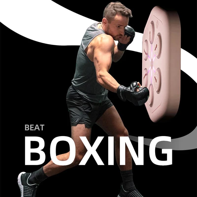 Musical boxing machine Children's home fitness equipment training boxing sports equipment wall target Thai boxing bag