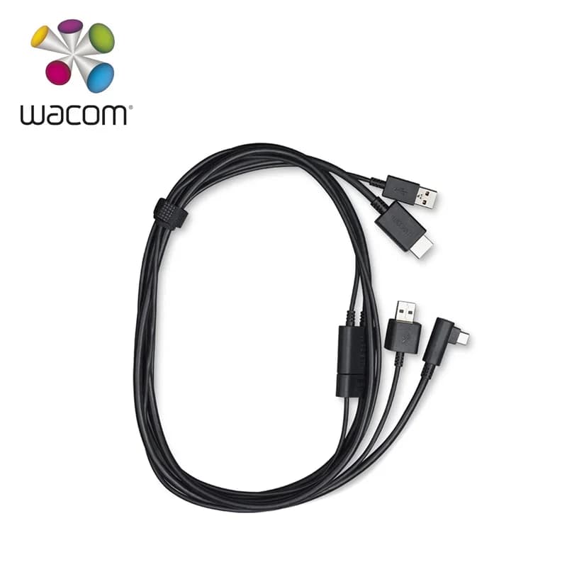 Cavo di ricambio Wacom One X-Shape per Tablet con Display a penna creativa Wacom One DTC133