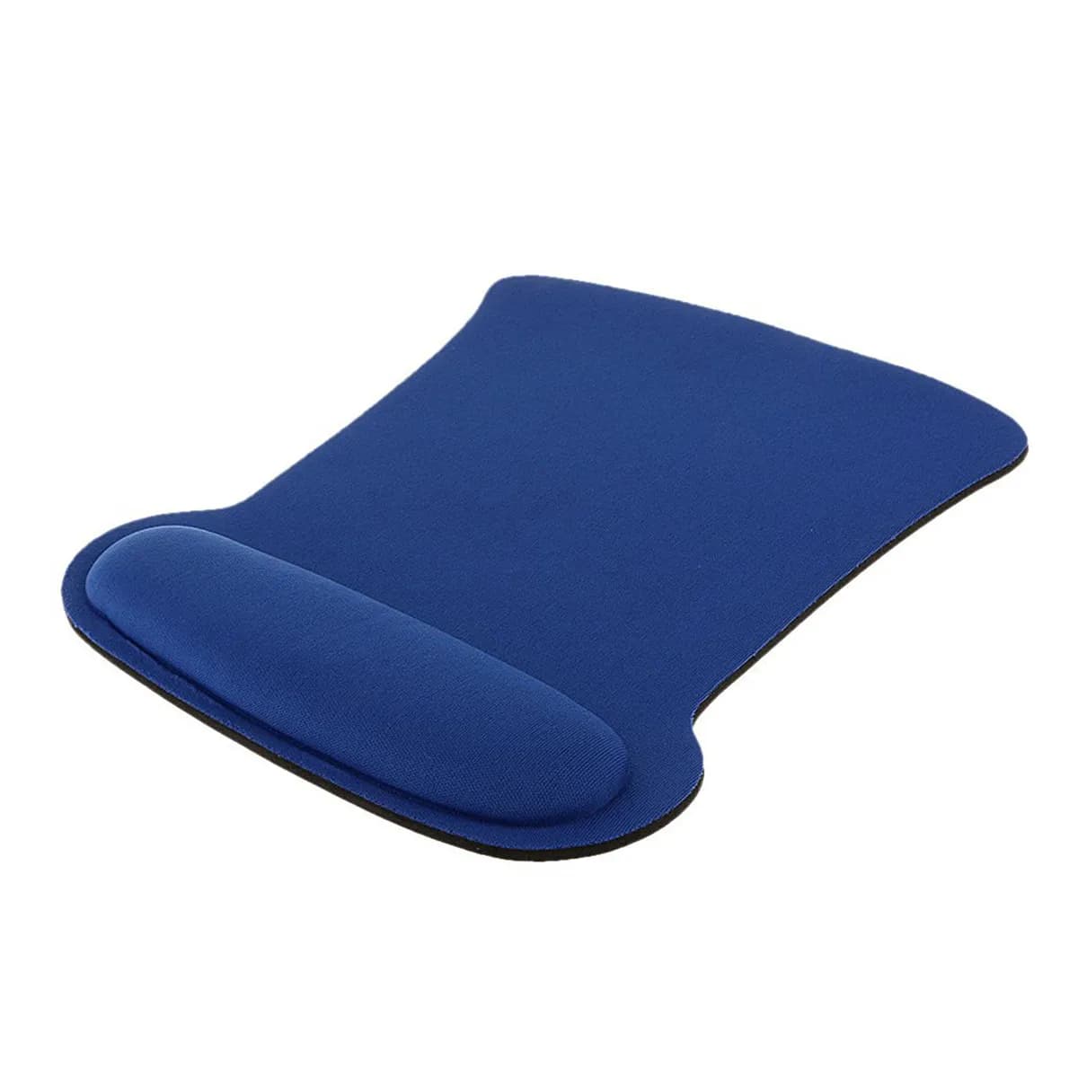 Tappetino per Mouse Ergonomico Blu Eva con Supporto per Polso, Antiscivolo, per Gaming, Allevia lo Stress al Polso, Adatto per Mano Destra e Sinistra