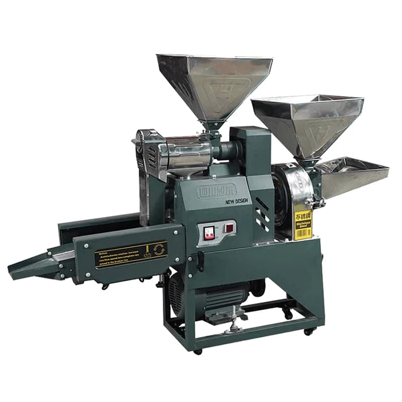 Home-Use Compact Rice Milling And Crushing Machine Fine Rice Bran Dehulling Machine Multi-Function Corn And Wheat(Customized)