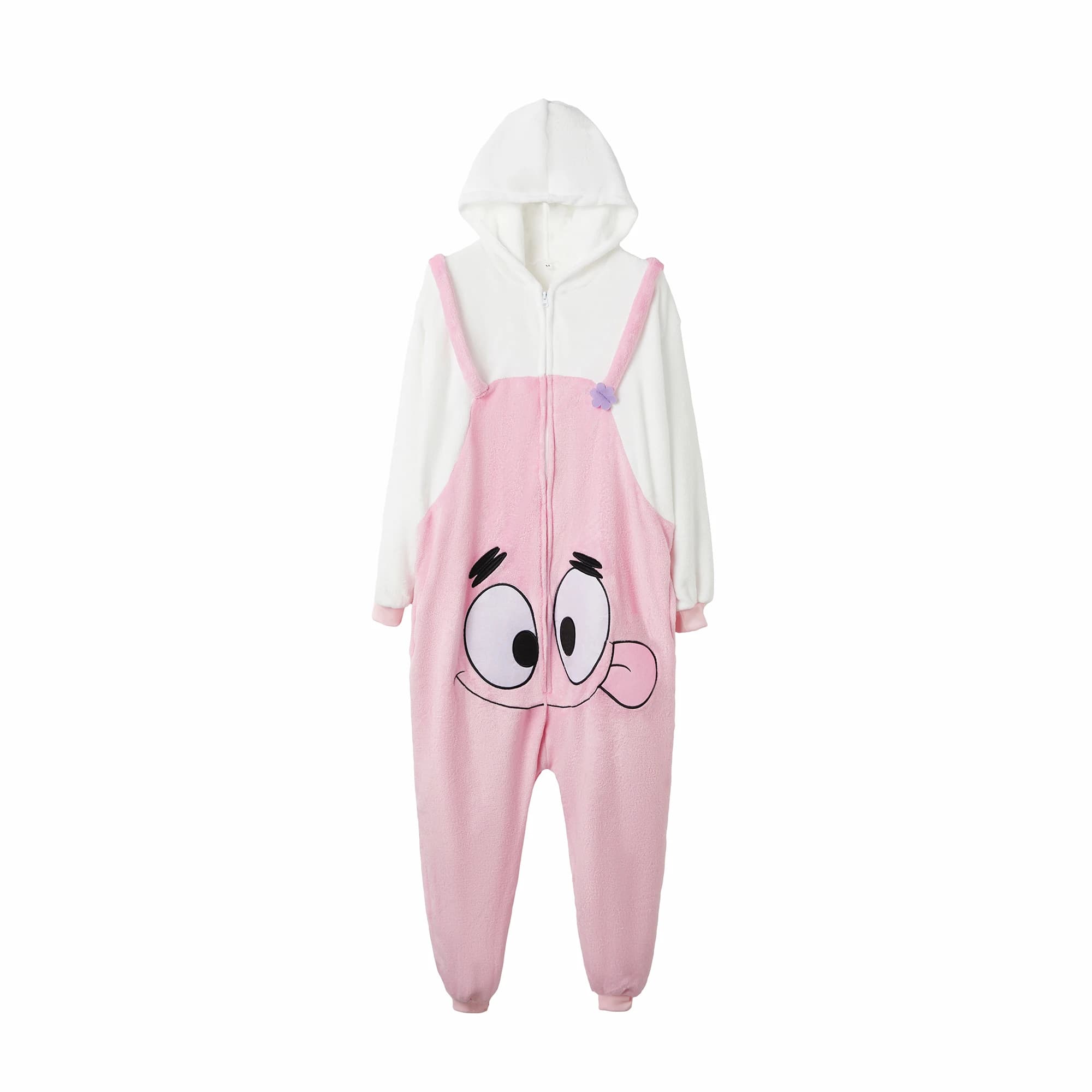 Patrick Star Onesies Cartoon Animal Tutina Donna Uomo Ragazza Ragazzi Pigiama Halloween Divertenti Abiti da festa Costumi invernali per la casa
