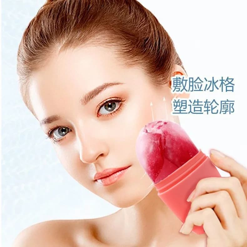 Bellezza del viso Griglia di ghiaccio Stampo per rulli in silicone Vassoi per cubetti di ghiaccio Palline per globo di ghiaccio Occhio Schiena Massaggiatore per il corpo del viso Strumenti per la cura della pelle di bellezza