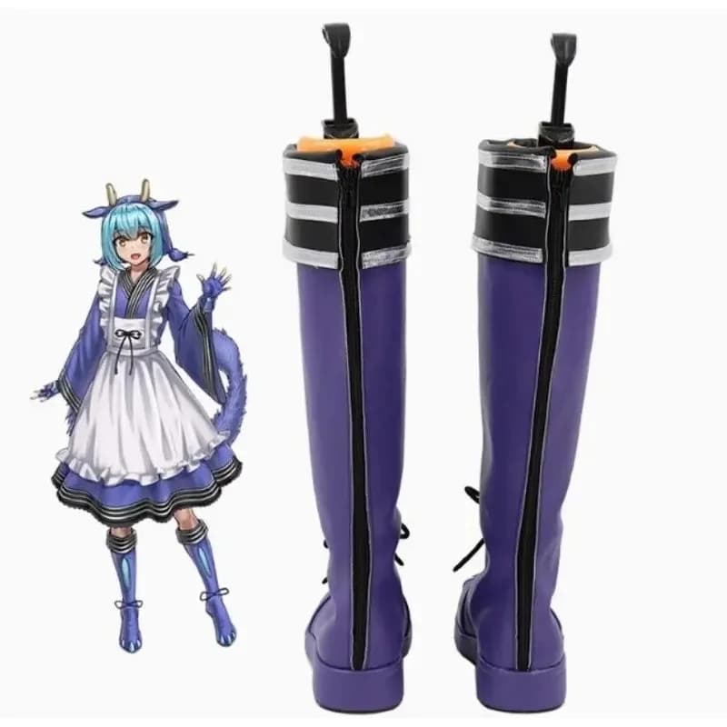 Anime Cosplay Shoes Dragonmaid Duel Monsters Boots Halloween Party Costume Accessories Custom Made