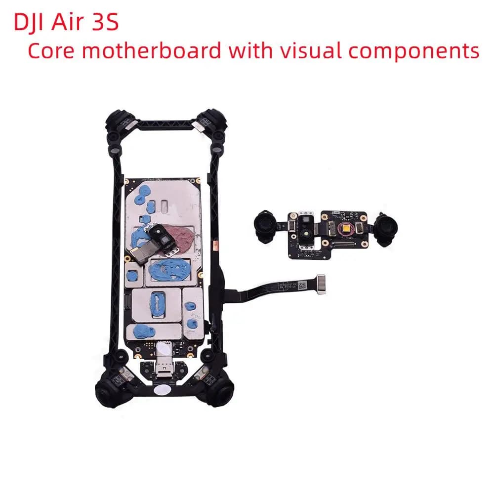 Scheda madre principale per droni DJI Air 3S con componenti visivi per la riparazione della scheda madre del drone DJI Air 3S. Nessuna calibrazione richiesta.