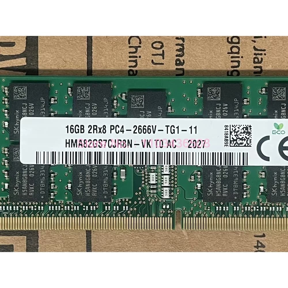 1 pz. Memoria di archiviazione NAS DS1621xs+ 2419+ RAM 16G DDR4 2RX8 2666 ECC SODIMM 16GB