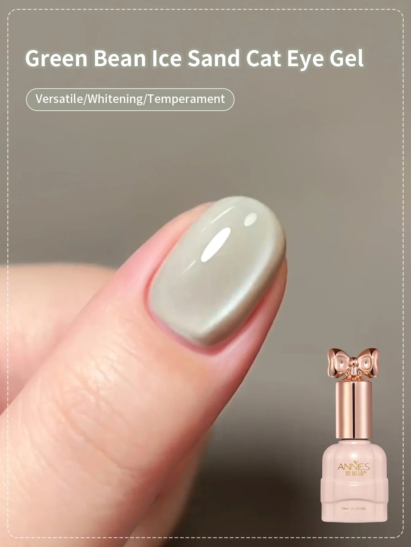 10ml Cristallo Rosa Blu Gatto Gel magnetico Smalto per unghie Gelatina di vetro Perline Semi permanente Soak Off Gel UV Smalto estivo