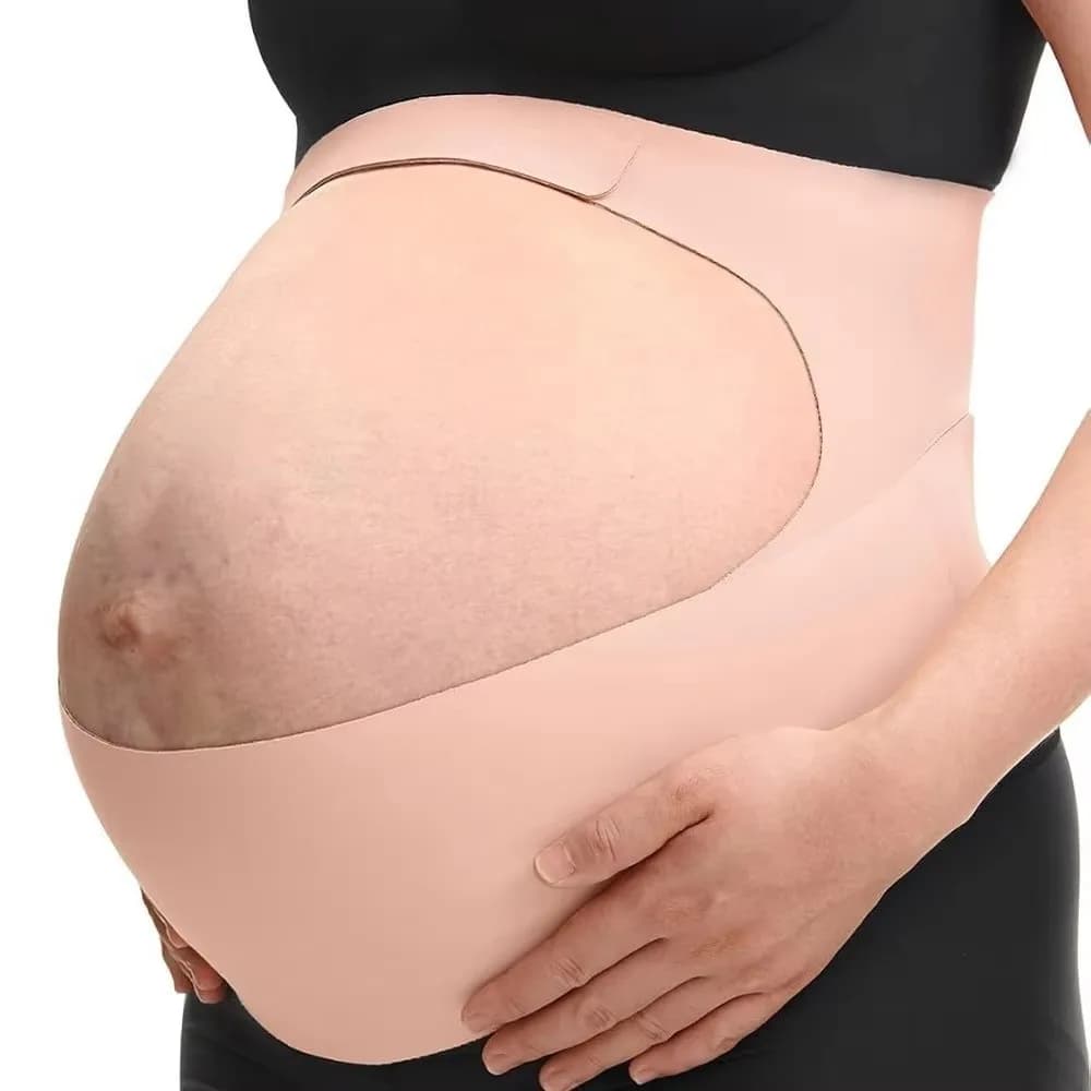 Nuova cintura premaman monopezzo Cura della vita Sottile supporto per la gravidanza Fascia per la pancia Cintura per vestiti posteriori regolabile Supporto per la gravidanza