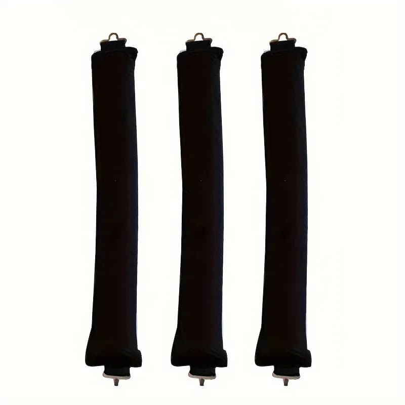 3pcs/pack Heatless Hair Curler No Heat Lazy Hair Rollers Overnight Sleeping Curling Rod Soft Flexi Rods with Hook Hair Styling T