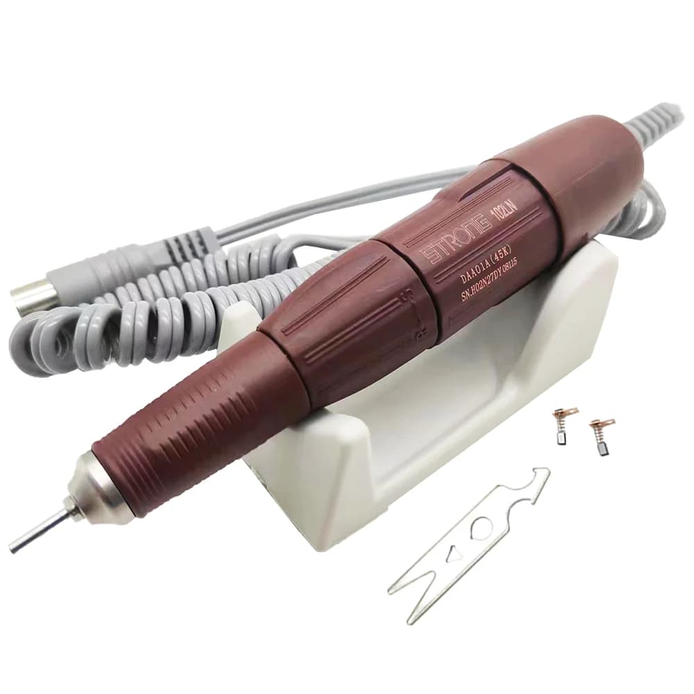 45000 giri/min FORTE 102LN Micromotore Trapano elettrico per unghie Manipolo per FORTE 210 Maratona Manicure Macchina Maniglia Unghie Strumenti