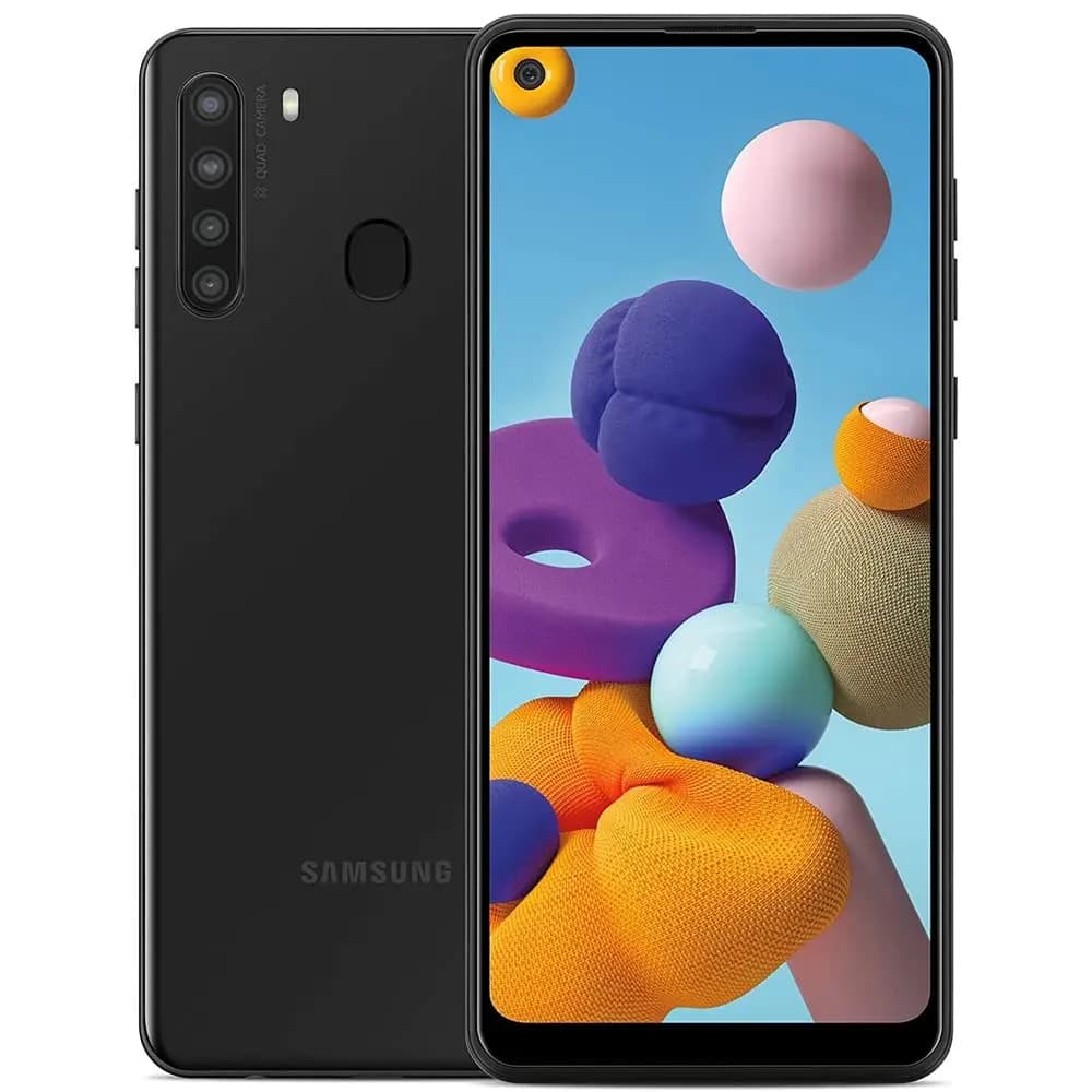 Samsung Galaxy A21 Ricondizionato Edizione Globale 2SIM Smartphone Android 6.5 Pollici Quattro Fotocamere 4000mAh NFC