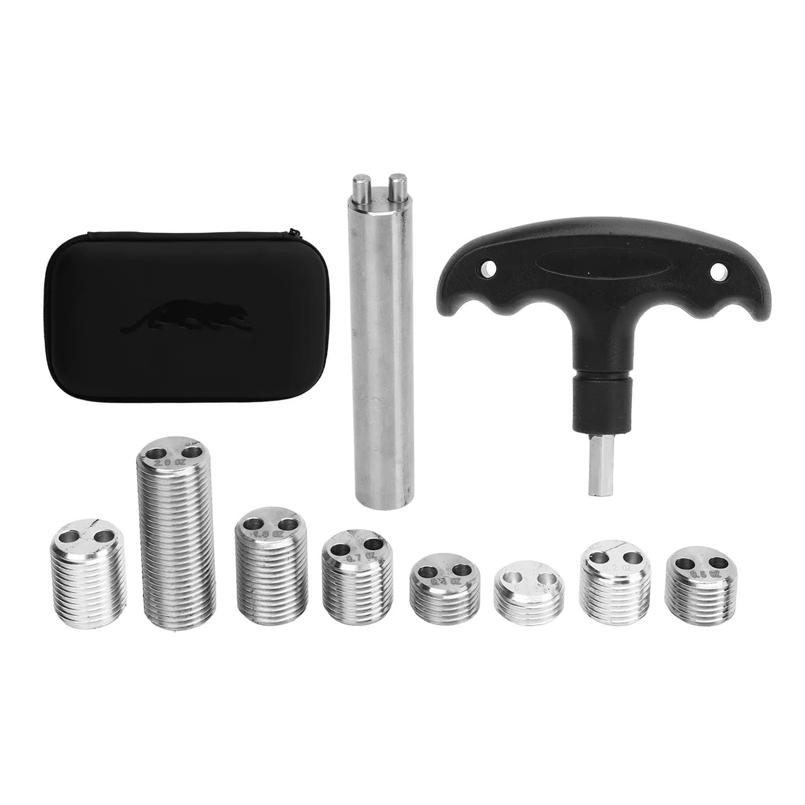 Kit bulloni per stecca da biliardo strumento per viti da biliardo con peso regolabile