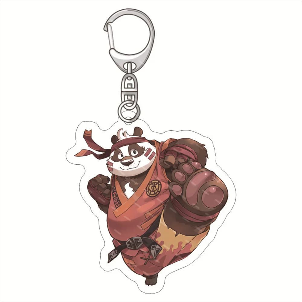 Gioco Master of Bonds Portachiavi in acrilico Personaggi dei cartoni animati Ciondolo Portachiavi Cosplay Borsa con ciondoli Decorazione Gioielli Regalo Hot Anime