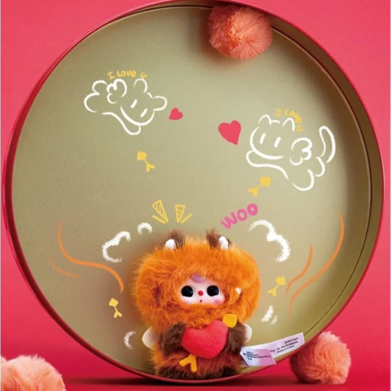 Baby Three Cupid Series Vinile Peluche Blind Box Zaino Decorazione pendente Giocattoli alla moda Regali di raccolta di sorprese per le vacanze