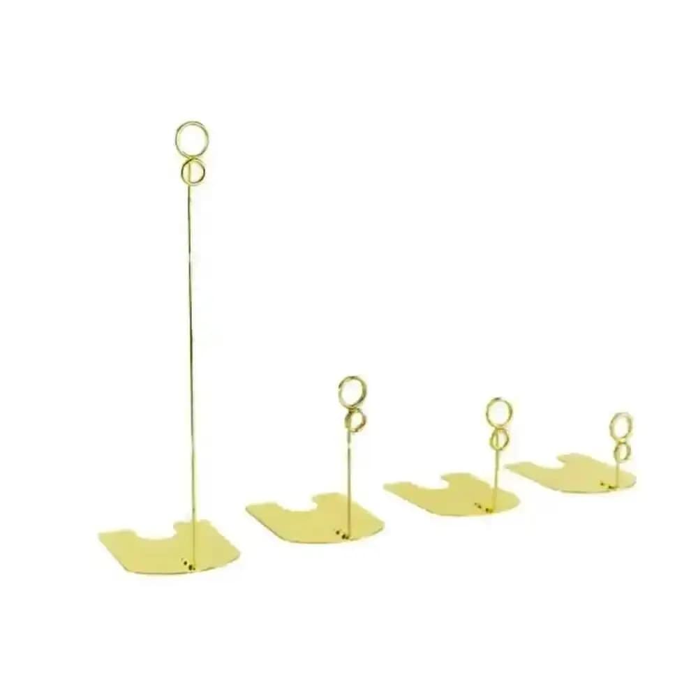 Altezza 5/10/15 cm Oro Argenteo Nero Negozio di Alimenti Pop Metallo Scrivania Cartello Clip Cartellino del Prezzo Nome Carta Clip Porta Etichetta Supporto Morsetto