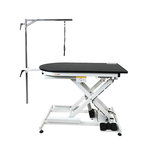 FT-808PR Shernbao NUOVO Modello Tavolo Elettrico Semirotondo a Sollevamento Elettrico per Toelettatura Cani e Animali Domestici