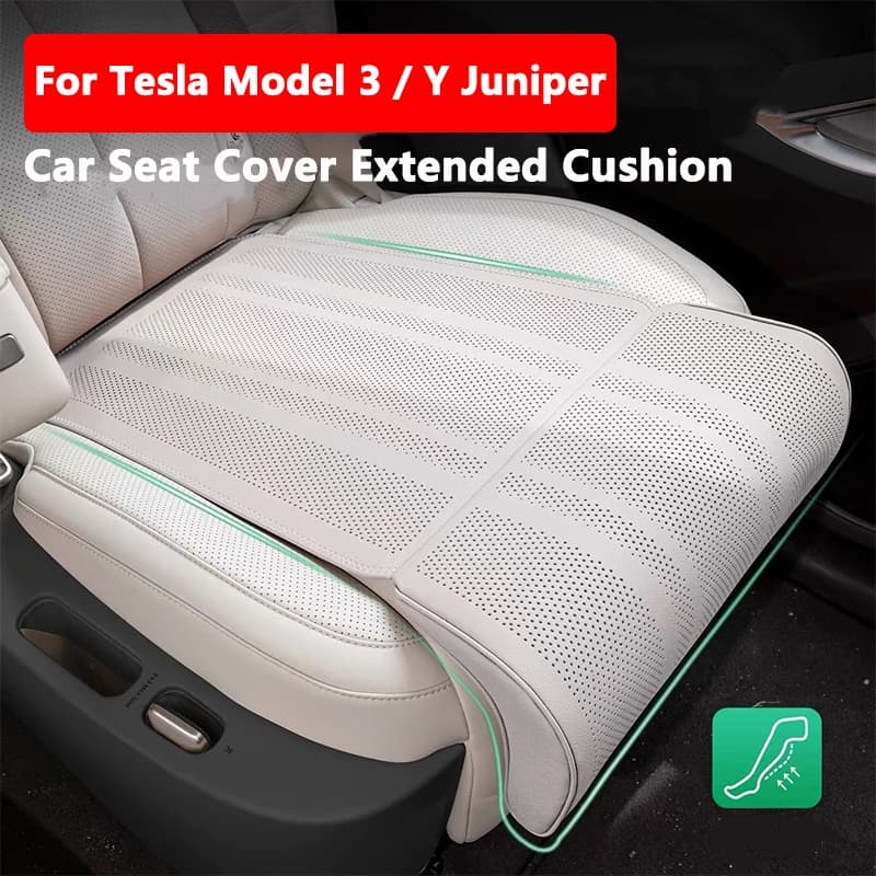 Nuovo Sedile Auto Supporto Per Gamba Estensione Auto Sedile Extender Cuscino Per Gamba Per Tesla Modello 3/Y Juniper 2019-2026 Accessori Per Interni Auto