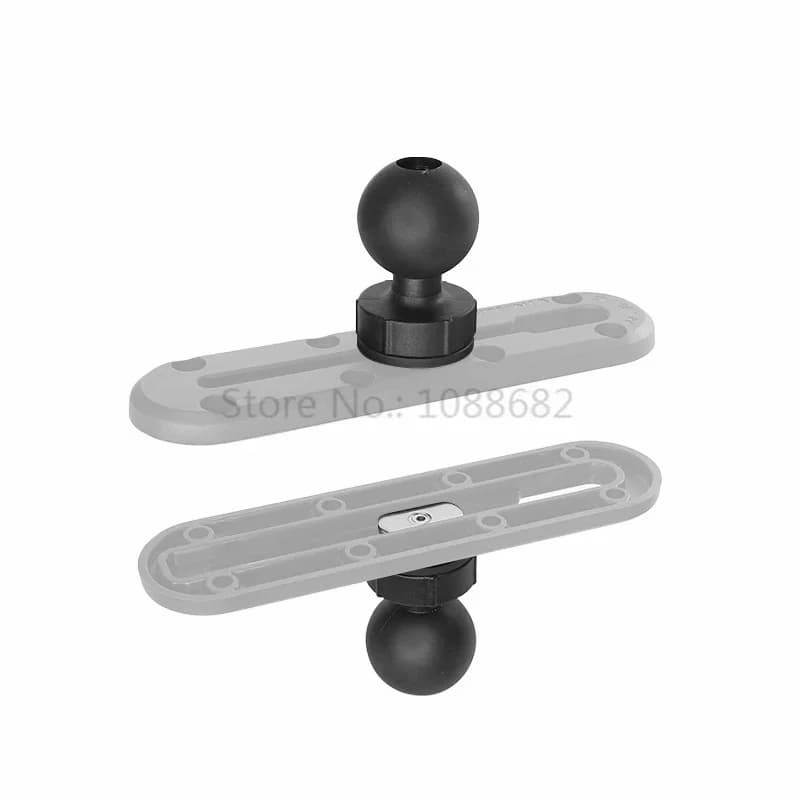 1.5 inch ball head eco-scandaglio bracket Mounting bracket for eco-scandaglio Double grip Arm Mounting base with T bolt Kayaking boat photographic equipment