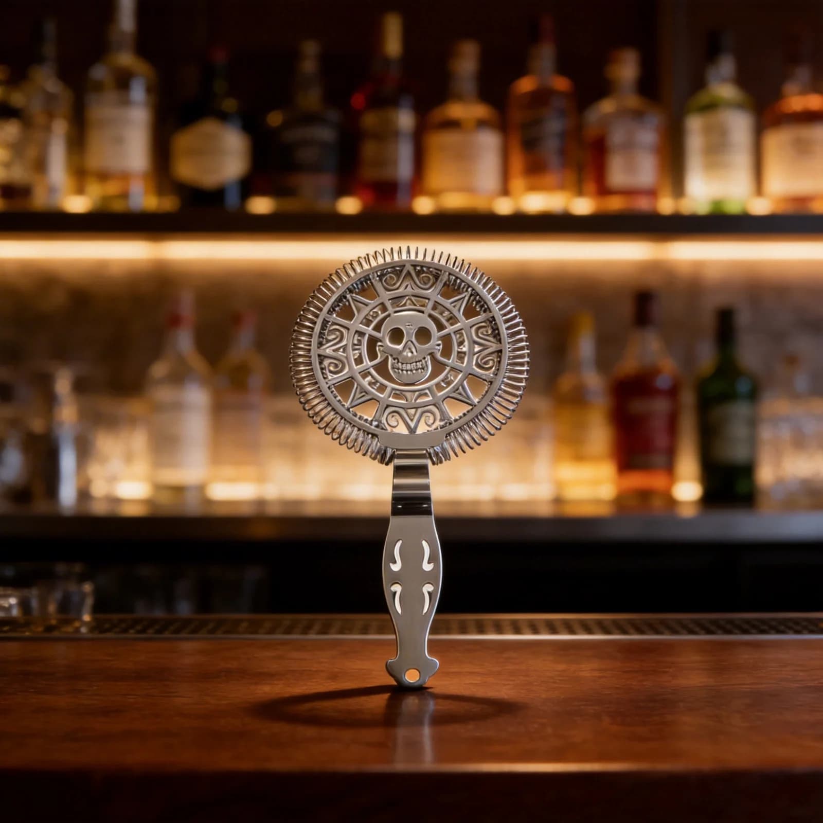 Strumento per bar, colino per cocktail, lavabile in lavastoviglie, design efficace per il filtraggio, strumento efficace per il filtraggio delle bevande, per Boston Shaker