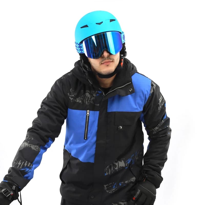 Occhiali Sportivi Personalizzati HB-197B con Montatura Magnetica Senza Cornice, Antiappannamento, Protezione UV400, Certificati CE per Escursionismo e Sci