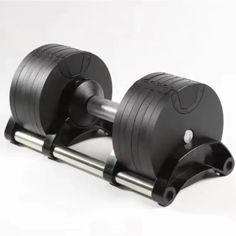 36kg New Design Quick-Lock Square Weight Adjustable Dumbbell Set Non-Slip Dumbbell Strength Training for Home Square Weight