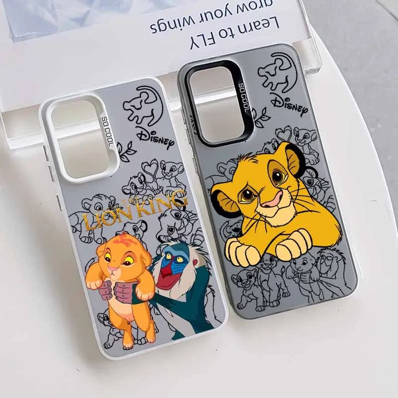Cover per telefono The L-ion K-ing per A57 A56 A55 A54 A53 A52 A51 A37 A36 A35 A34 A31 A26 A25 A24 A17 A16 A15 A14 A13