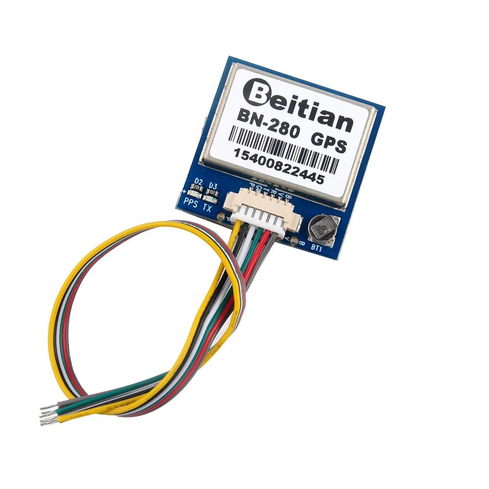 Beitian BN-280 G-MOUSE UART level TTL GPS GLONASS Module GNSS double with FLASH 4M 3-5V for Arduino RC RPI drone flight control