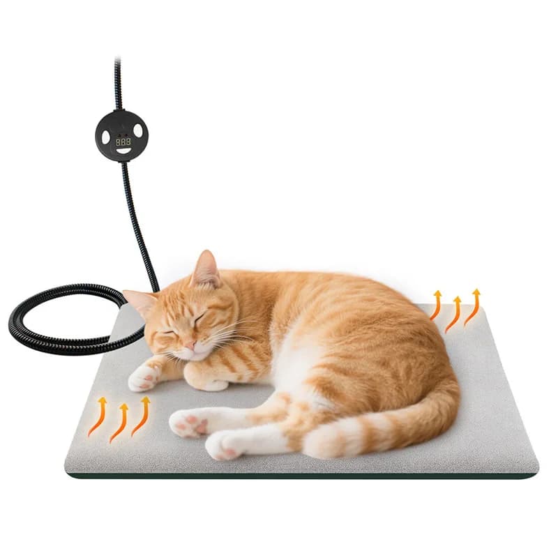 Pet Electric Blanket With Temperature Control Intelligent Dog Bed Mat Winter Warm Dog Pad For Puppy Kitty Heating Pad Cover