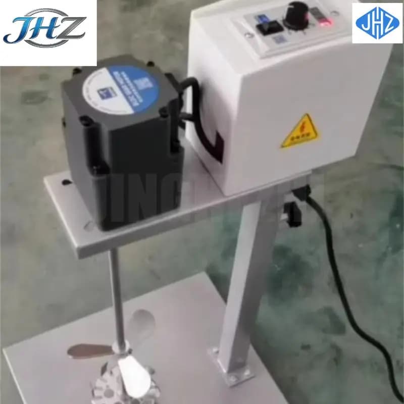 Agitatore Elettrico JHZ 220V per Liquidi, Miscelatore per Bevande, Frullatore in Acciaio Inox, Strumento per Miscelazione Liquidi ad Uso Commerciale