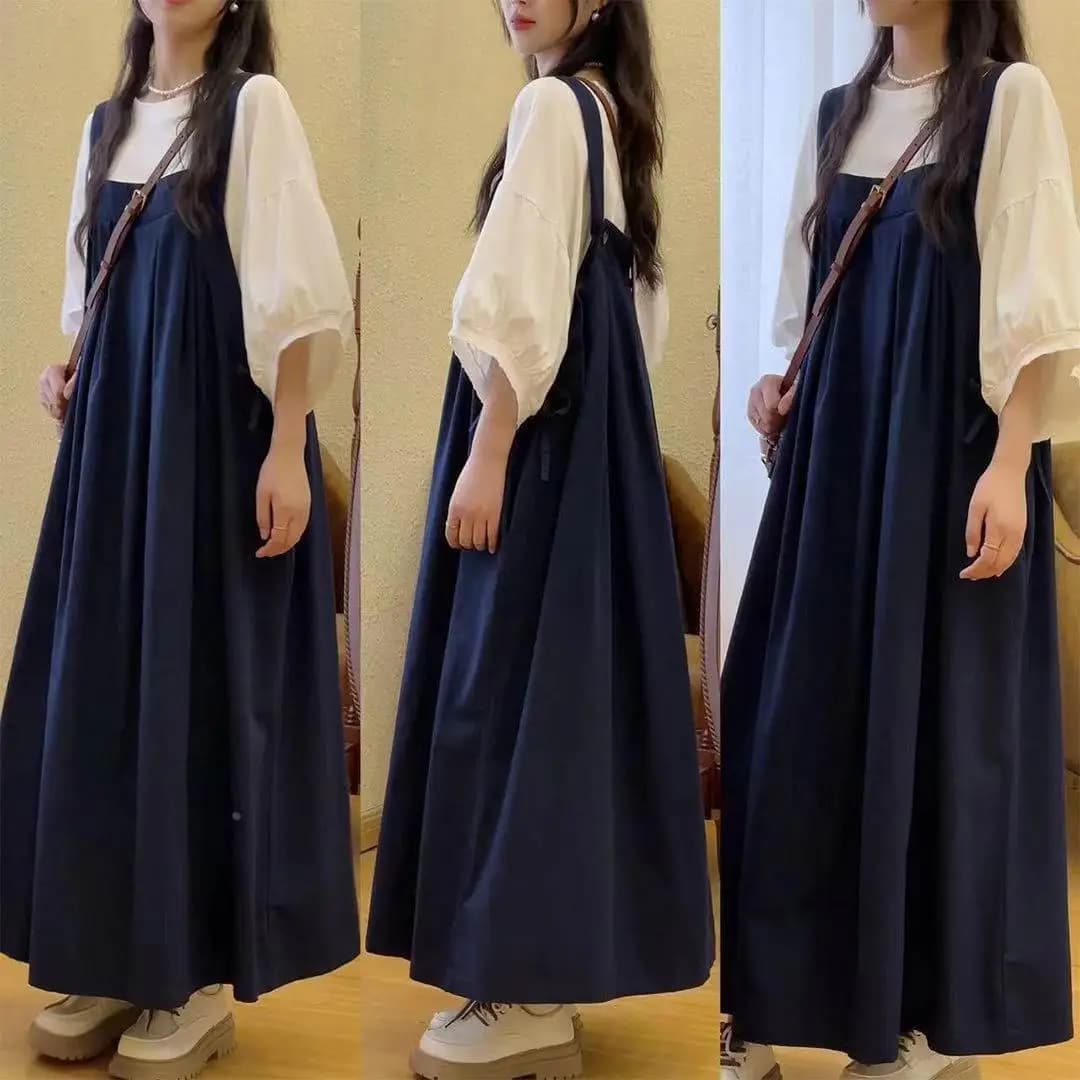 Summer short skirt from woman to high waist, wide fit, retro style, which hides and enhances the figure, casual, strong sizes, with forest pattern