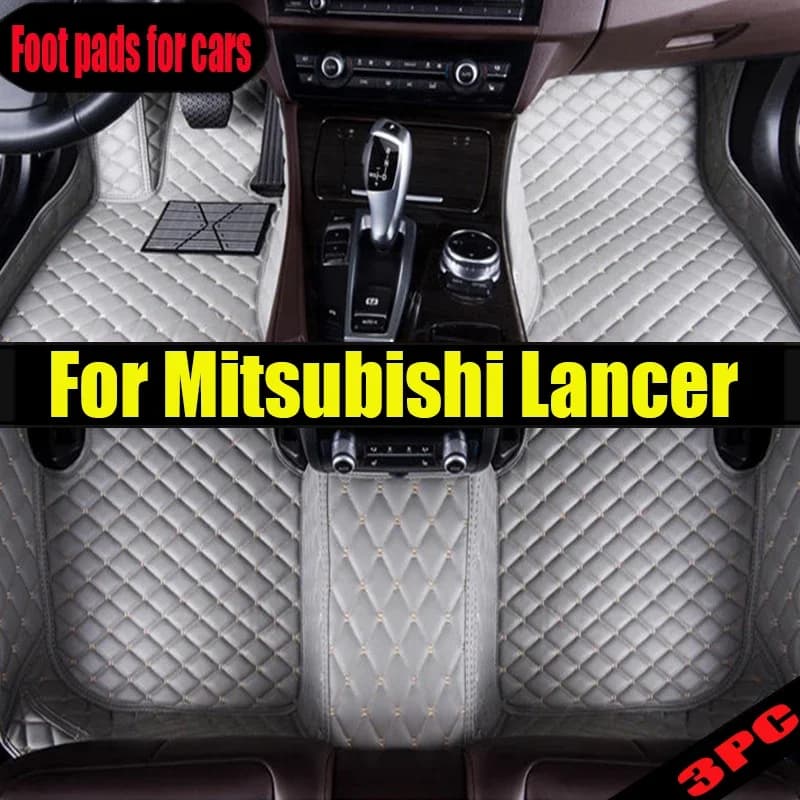 Tappetino auto per Mitsubishi Lancer II Cedia Virage 2009 ~ 2014 Accessori Para Auto Tappetini antiscivolo Accessori auto Interni