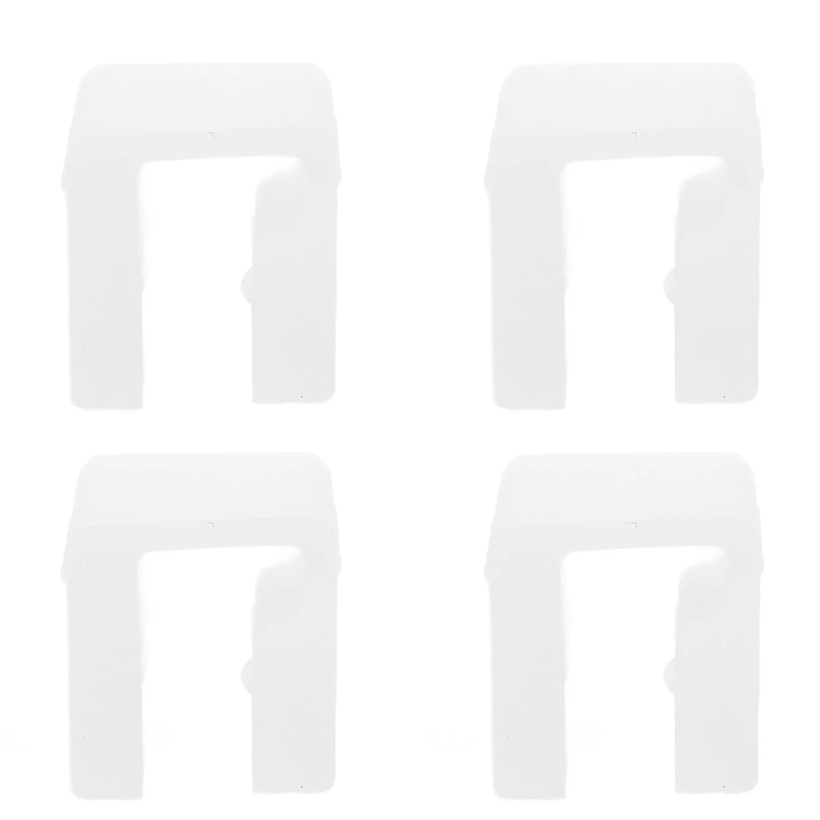 4Pcs Silicone Corner Protectors and Drawer Handles Set Clear L Shape Baby Proofing Furniture Childproof Edge Bumpers