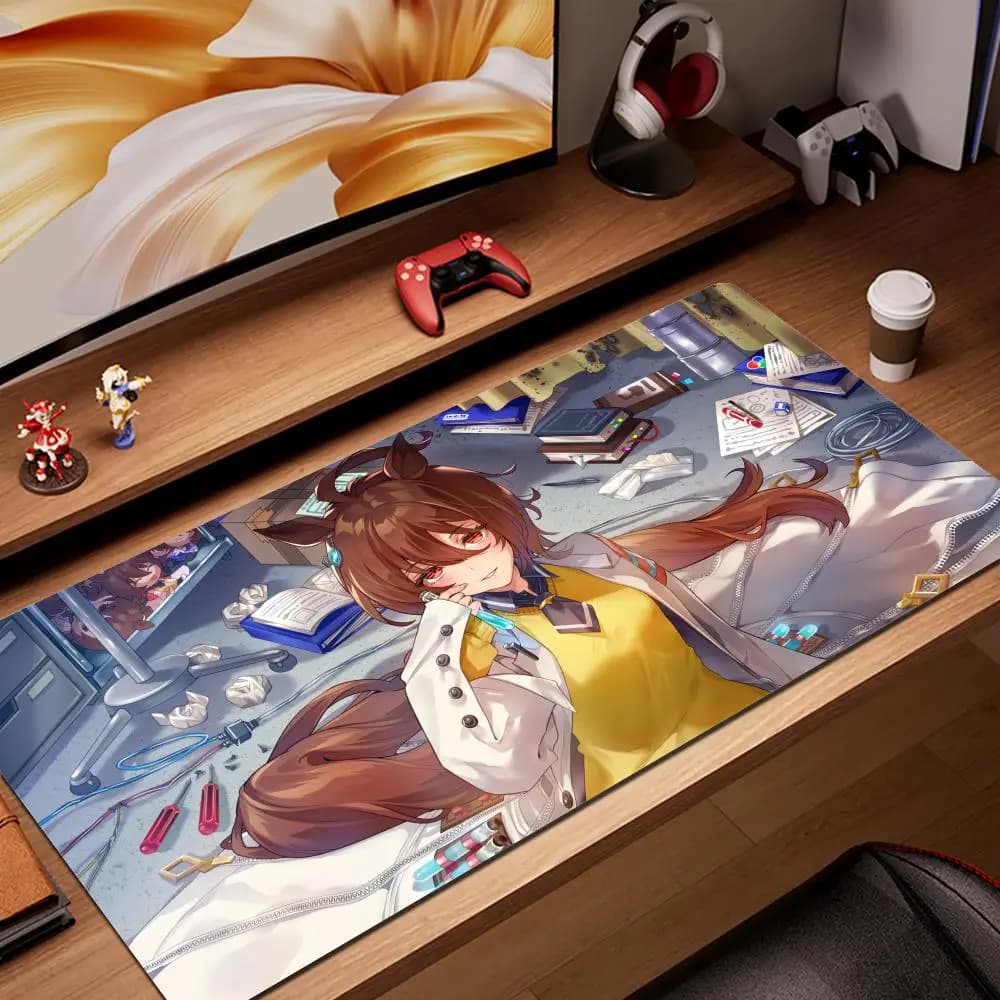 Uma Musume Pretty Derby pad mouse splendido computer gamer mouse pad padmouse xl gamer mousepad gadget ergonomico tappetini da scrivania