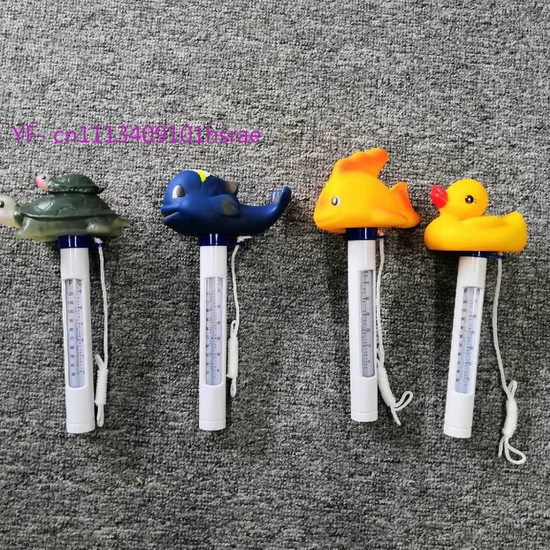 2PCS Swimming Pool Thermometer Floating Water Temperature Meter