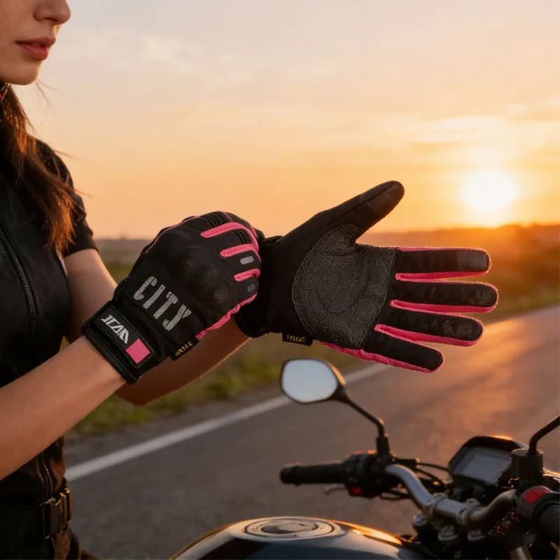 JCAA Winter Thermal Gloves for Moto, Waterproof, Windproof, Hot, for Motorcycle, Racing, Moto Cross, Cycling Accessories