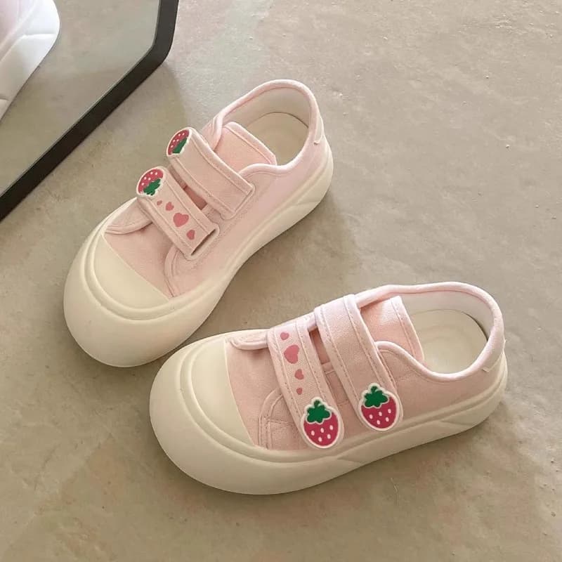 Women's Canvas Shoes 2026 Spring Autumn New Breathable Platform Casual Board Shoes Lightweight Comfortable Soft Sole Sneakers