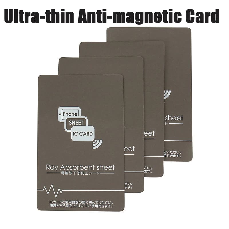 Adesivo NFC magnetico anti-metallo Paster Scheda NFC Etichetta magnetica per telefono Adesivo per telefono RFID Blocco RFID Protezione segnale anti magnetico