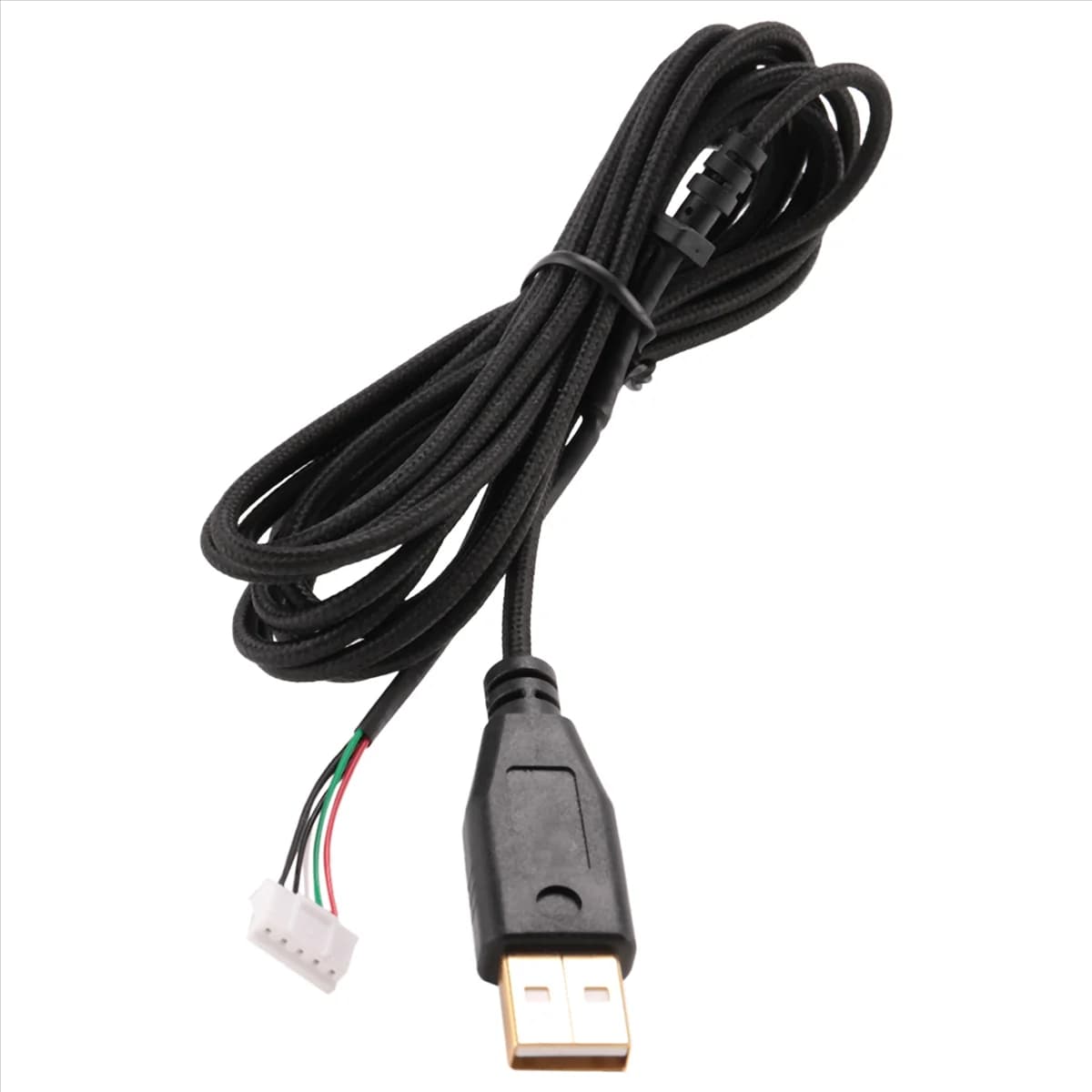 USB cable Mouse Line For Razer Deathadder 2013 About. Replacement game mouse plated black gold by 2.1 M 5 wires 5 pin