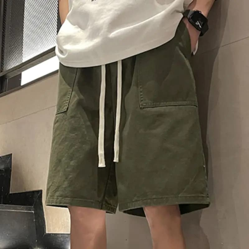 Shorts for Boys in Summer Thin Sports Loose Summer Casual Mid-sized Pants for Youth 2025 Five-point Pants Basketball Pants