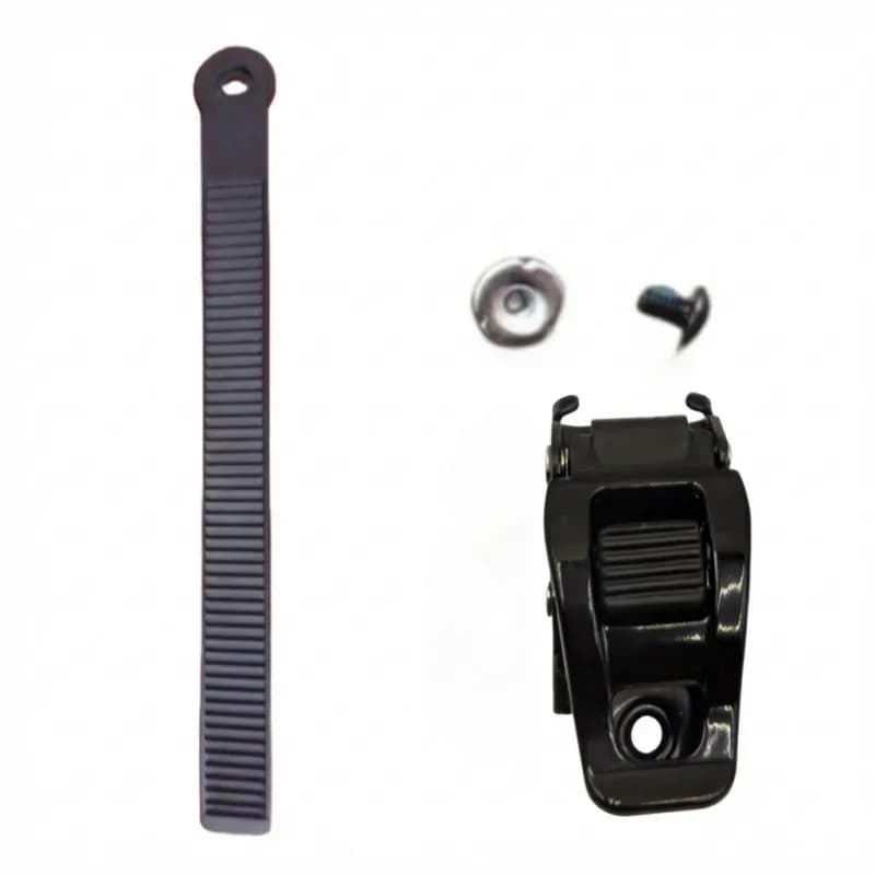 ski accSnowboard Strap Binding System Ratchet Buckles With Straps For Snow Board Skiing Equipment Repair Replacement Parts Black
