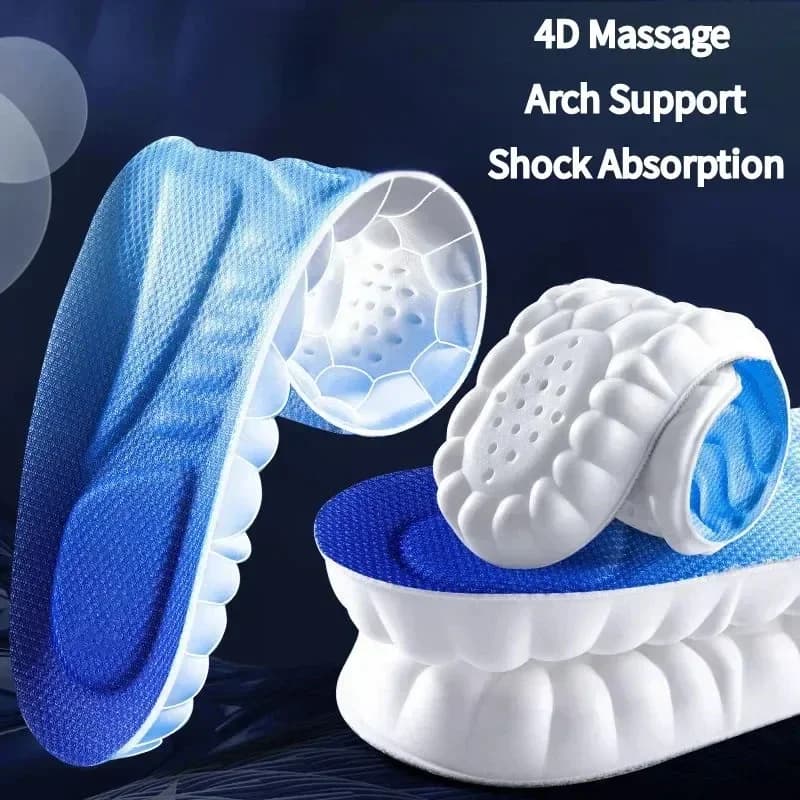 Solette Ortopediche Sportive per Scarpe da Corsa - Suola in PU Traspirante con Assorbimento degli Urti e Supporto Morbido per Arco Plantare, per Uomini e Donne