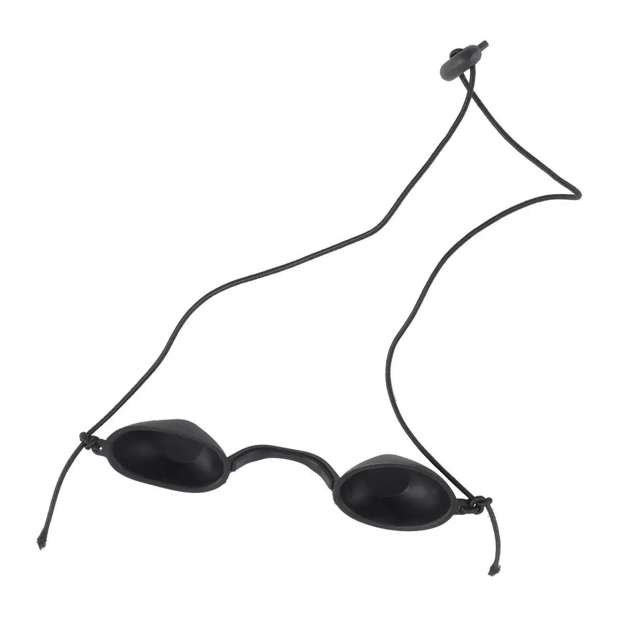 Set di 3 Occhiali Protettivi in Plastica per IPL, Rimozione Tatuaggi, Sbiancamento Denti, Terapia LED UV, con Custodia Rigida