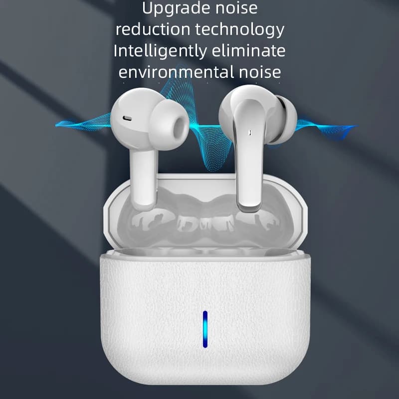 Bluetooth 5.3 Headphones with Long Autonomy, Noise Cancellation, Vocal Calls for Gaming, Work and Sports, K05 Series, Wireless TWS
